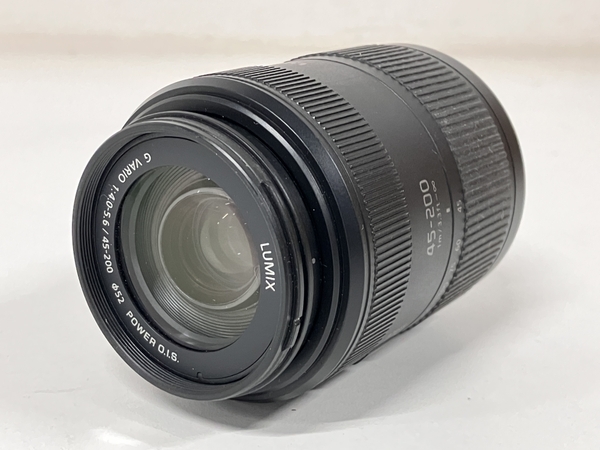 されていな】 Panasonic H-FSA45200 LUMIX G VARIO 45-200mm F4.0-5.6 カメラ レンズ