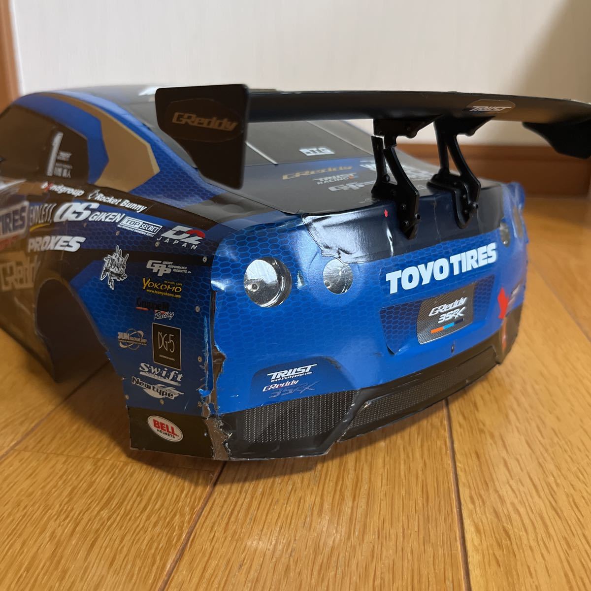 Yahoo!オークション - 1/10 ドリフトボディー GT-R R35 川畑 Yahoo!オークション - 1/10 ドリフトボディー GT-R R35 川畑