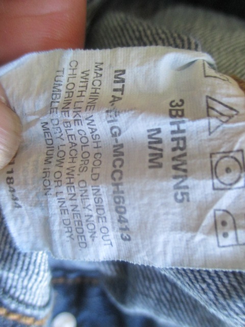 M #Wrangler Wrangler #G Jean # blue series USA old clothes sending 520 lady's 