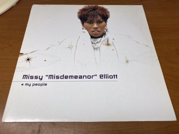 NO 9-2200 ◆ 12インチ ◆ Missy Misdemeanor Elliott ◆ 4 My People_画像1