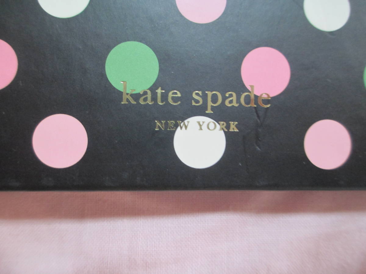 ★即決★Kate Spade　ケイトスペード　ニューヨーク　 デザインノート 　ドット柄 　リボン付　 ノートブック 　手帳 _画像2
