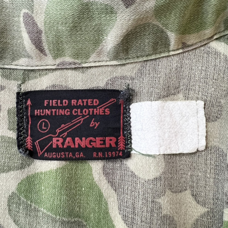 最大55%OFFクーポン最大55%OFFクーポン60's RANGER ダックハンターカモ