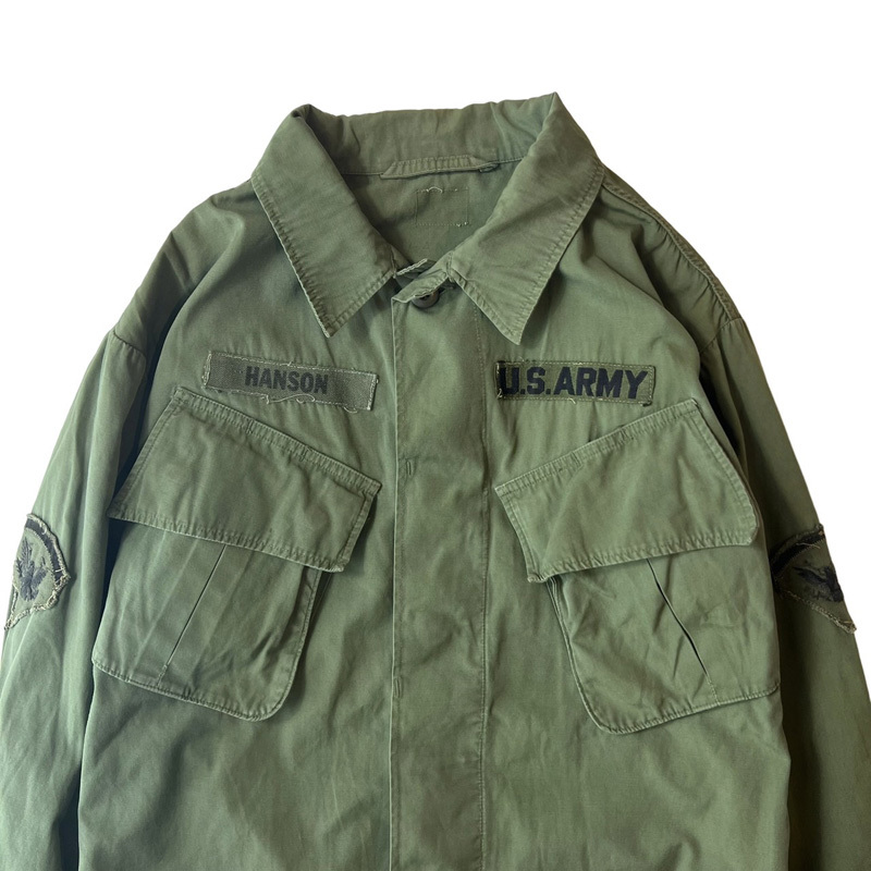 60s U.S.ARMY ジャングルファティーグ ジャケット 3rd SMALL