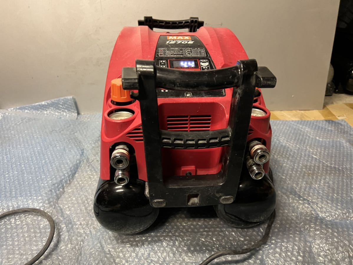 新作グッ 良品マックス 高圧専用エアコンプレッサー AK-HH1270E静音