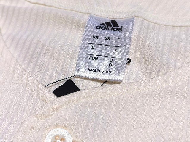 【新品】定価6000円 アディダス/adidas 野球 ユニフォーム/練習着 AI0351【O】白/ホワイト/クリーム◆トップス BASEBALL トップス シャツ_画像5