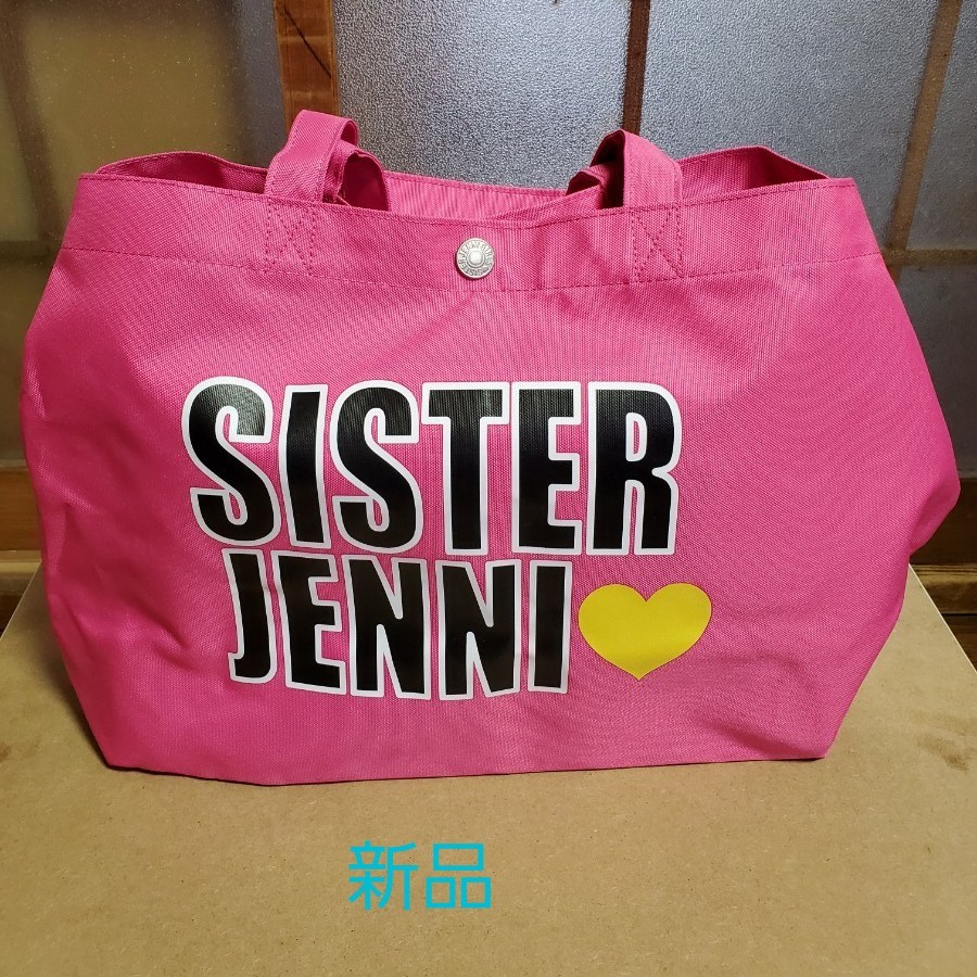 新品、Sister JENNI トートバッグ、ピンク