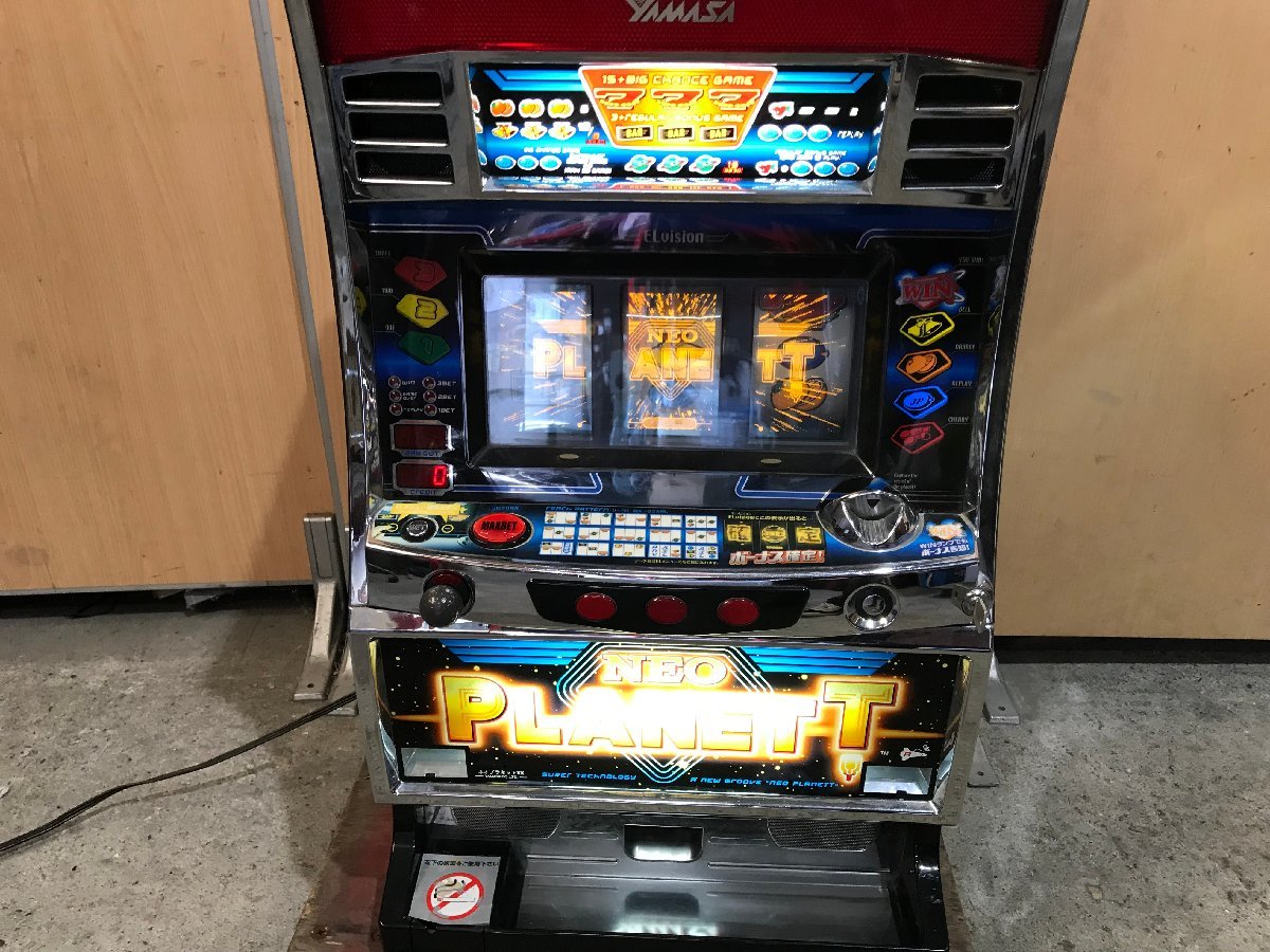 パチスロ NEO PLANETT 実機 ネオプラ ネオプラネット ELビジョン | www