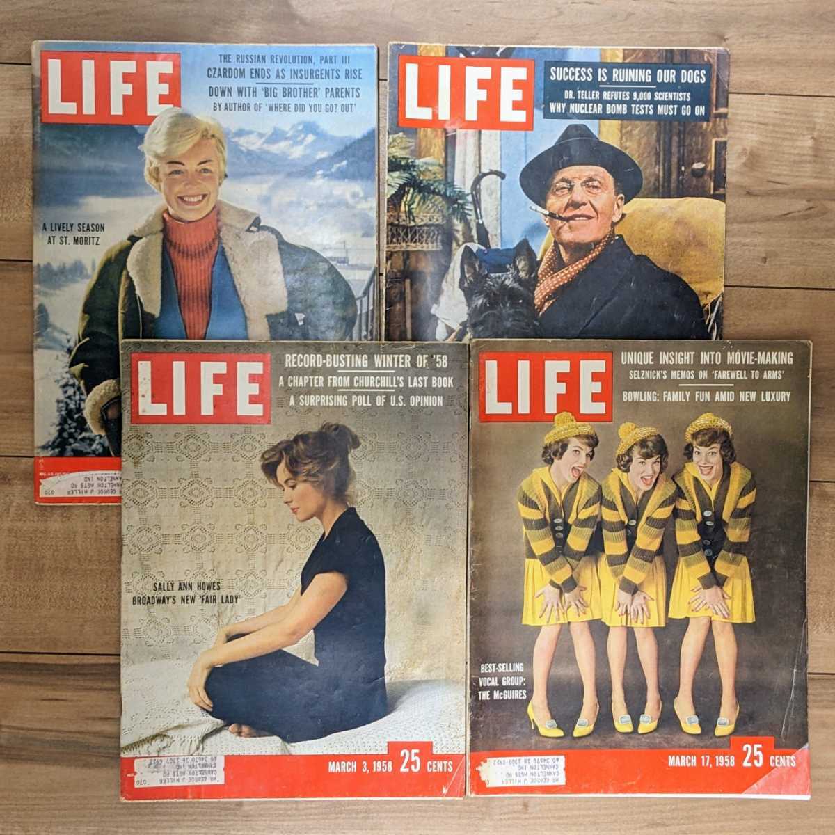 大人気新品 1954年 ライフマガジン アメリカビンテージ雑誌 広告