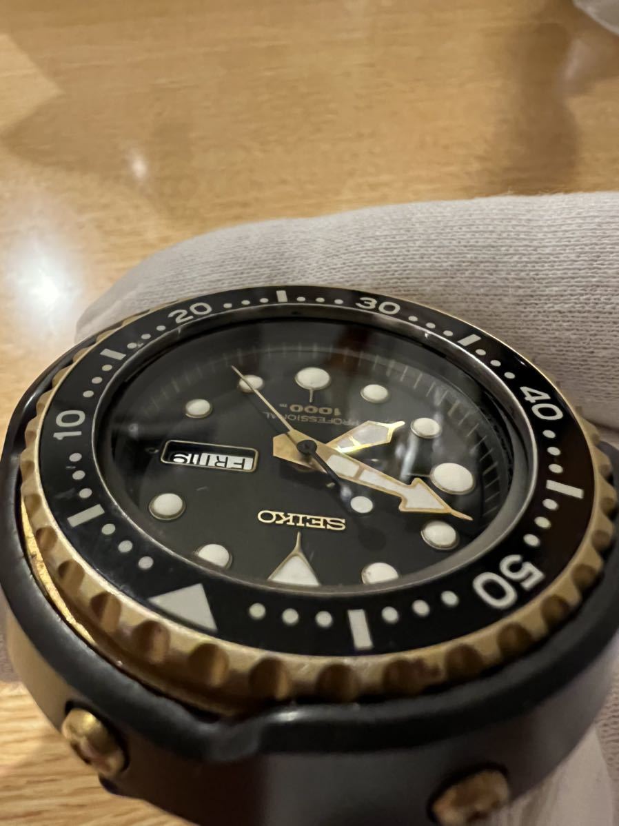 セイコー プロフェッショナルダイバー1000m 7C46ー7009 付属品有良品