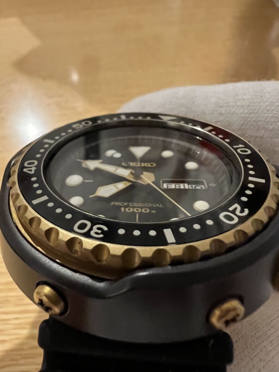 セイコー プロフェッショナルダイバー1000m 7C46ー7009 付属品有良品