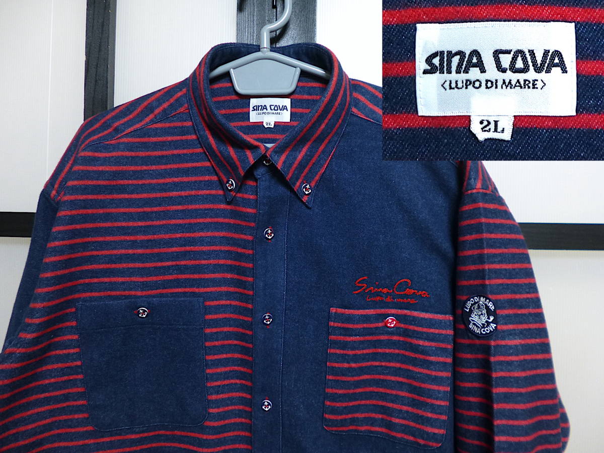 オープニングセール】 シナコバ ネルシャツ COVA SINA / シャツ ボタン