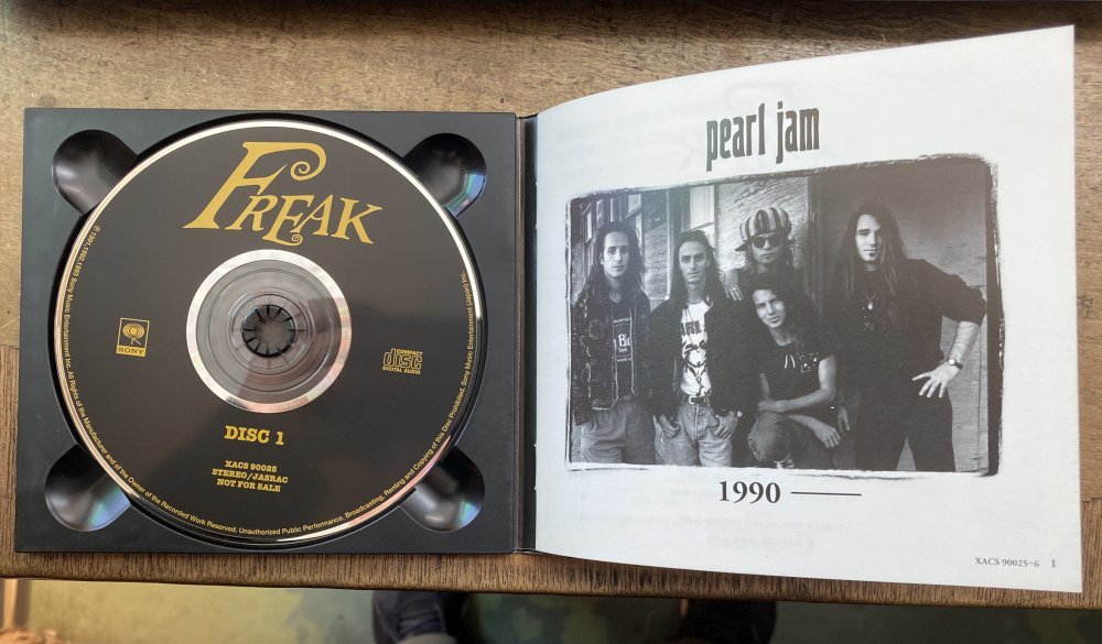 Pearl Jam / Freak XACS-90025~6 日本プロモーション パール・ジャム