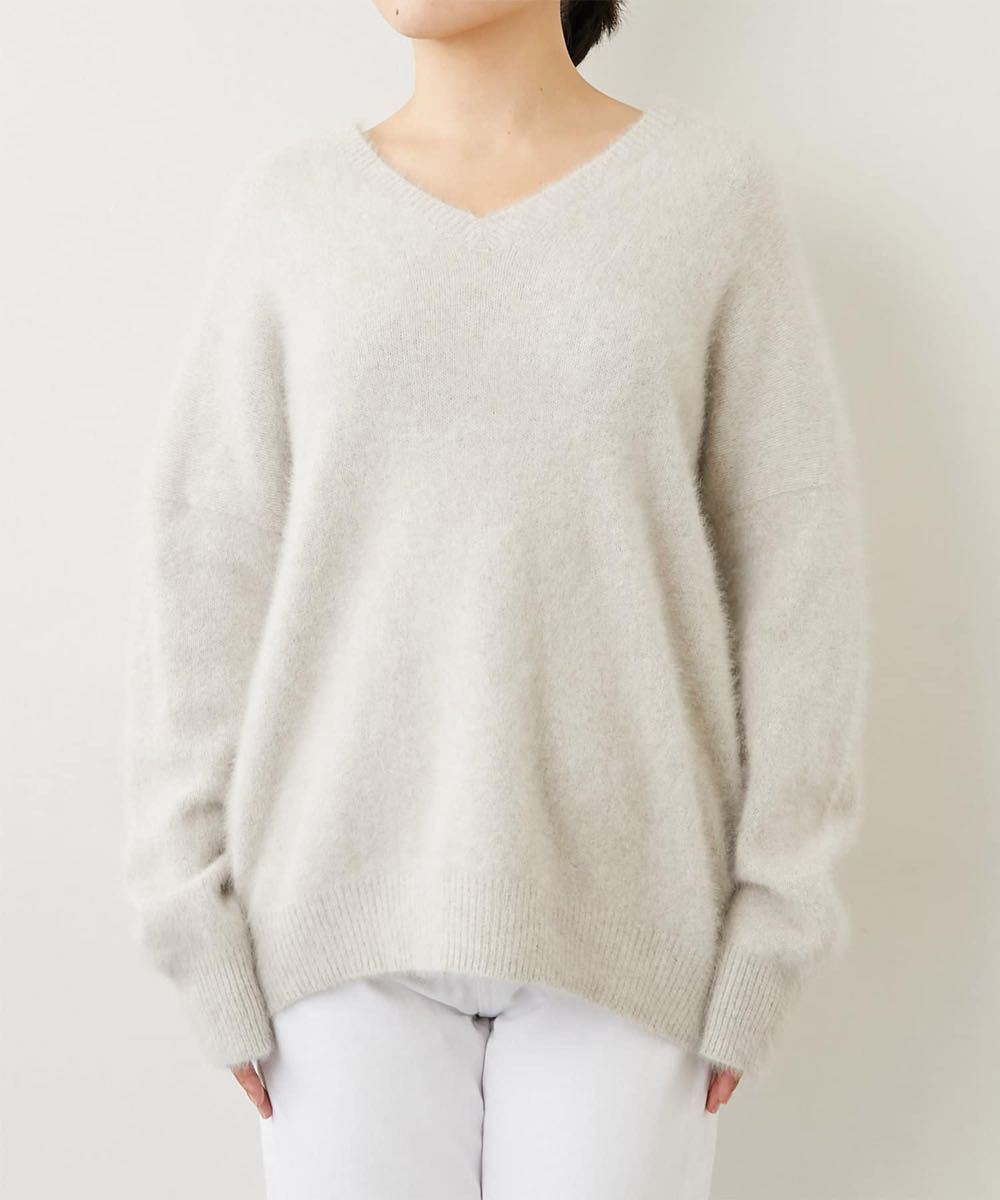 Whim Gazette ウィム ガゼット FOX Vネックプルオーバー 2021AW ニットセーター Vネックニット