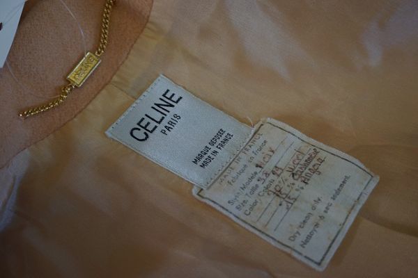 CELINE セリーヌ レディース ウールコート カシミヤ混 カシミア