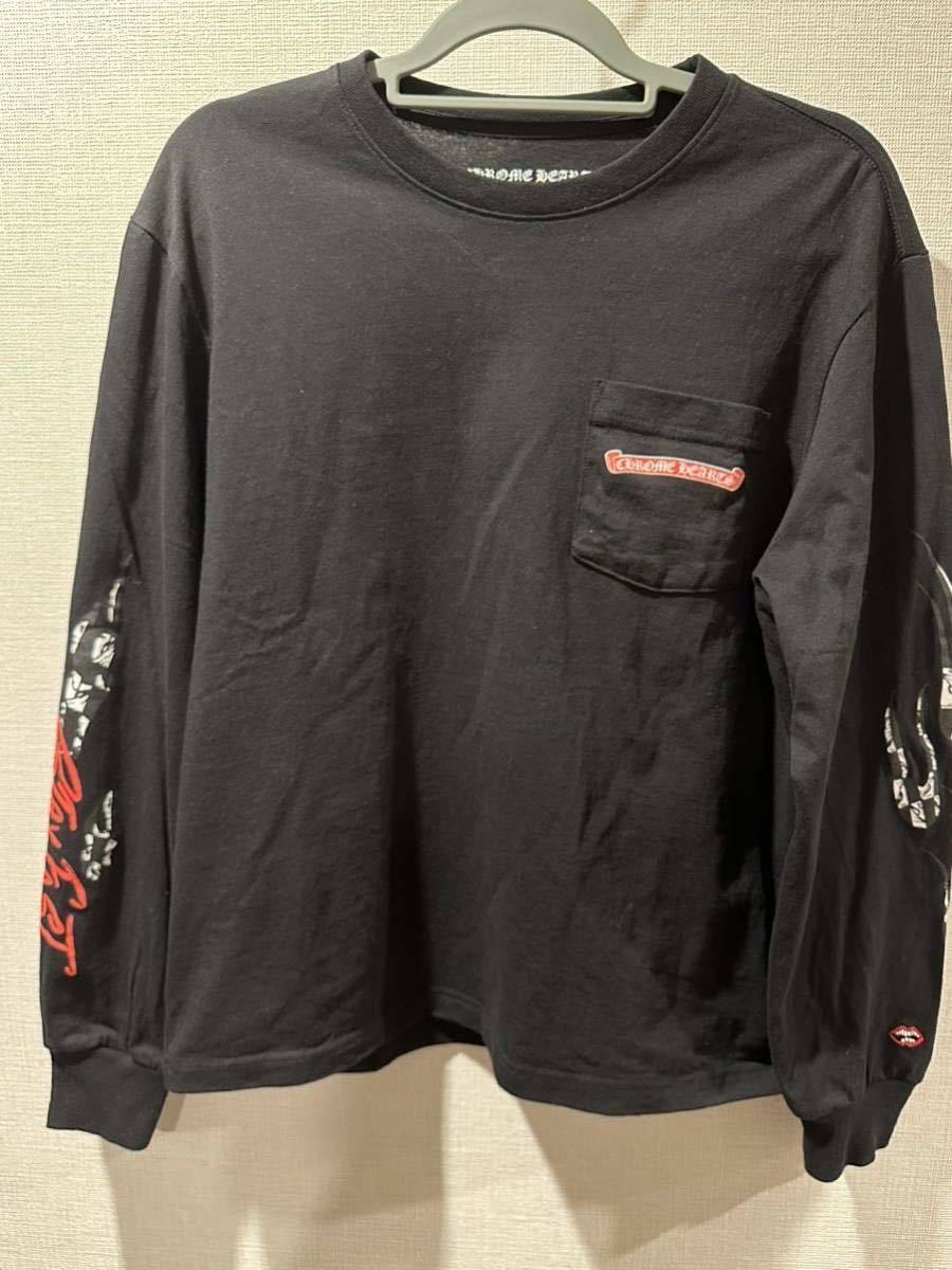 美品 CHROME HEARTS クロムハーツ PPO STAY FAST RACE TEAM T-SHRT