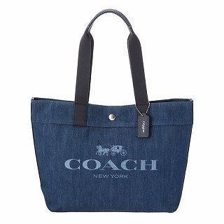人気完売品♪コーチロゴホースデニムショルダーバッグCOACHホース
