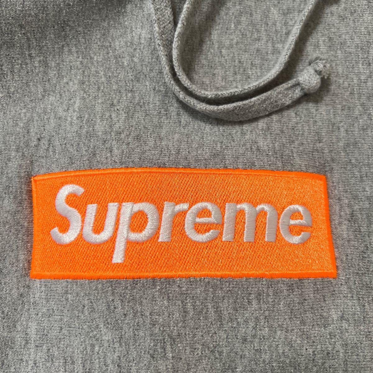 中古品 supreme box logo フーディ Mサイズ