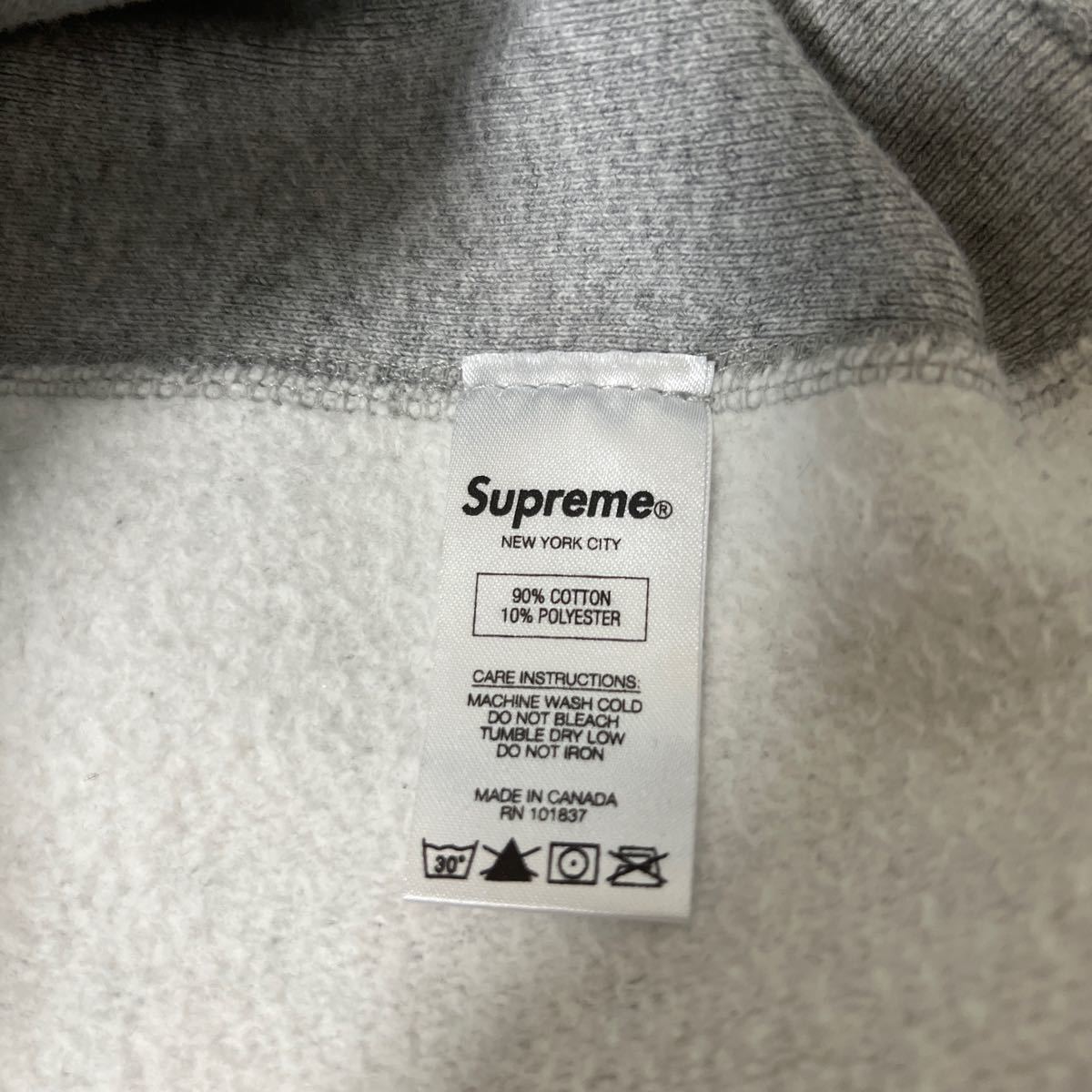 中古品 supreme box logo フーディ Mサイズ