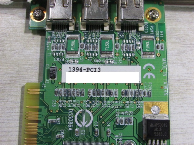 [YPC1236]*I/O DATA 1394-PCI3 IEEE1394 интерфейс карта не проверено текущее состояние доставка * б/у 