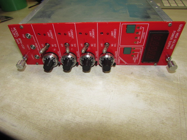 【YZZ0306】★REPIC林栄精器(株) MODEL RPH-031 QUAD HIGH VOLTAGE POWER SUPPLY 測定用ボード 本体のみ 未チェック現状渡し★JUNK