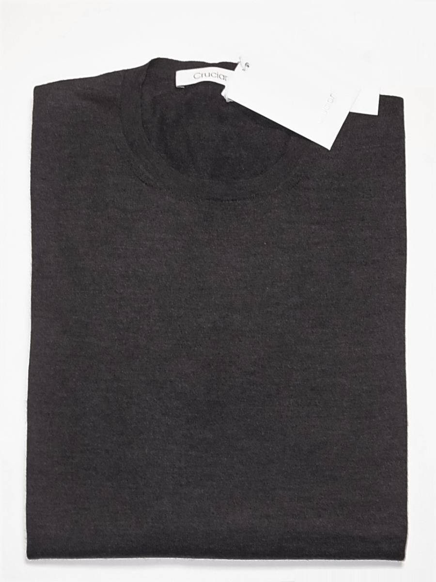 未使用 Cruciani タグ付き クルチアーニ size54 カシミヤ100% クルー