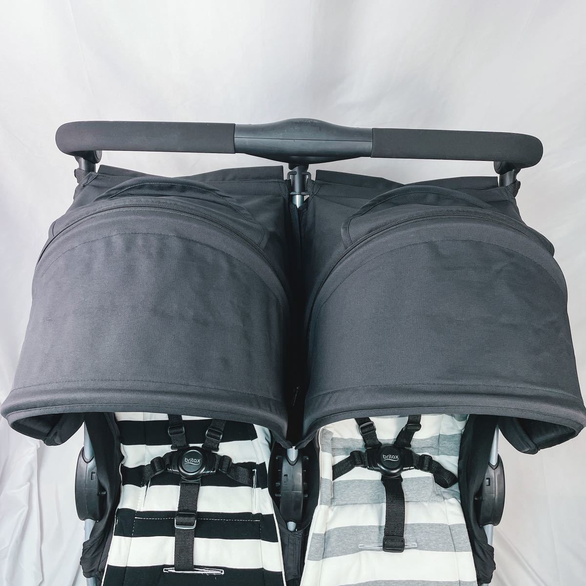 美品】双子ベビーカー britax ブリタックス 2人乗り | sweatreno.com