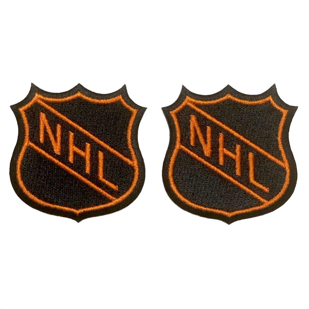 NHL ロゴ ミニサイズ （約５cm）ワッペン ２枚セット Bの画像1