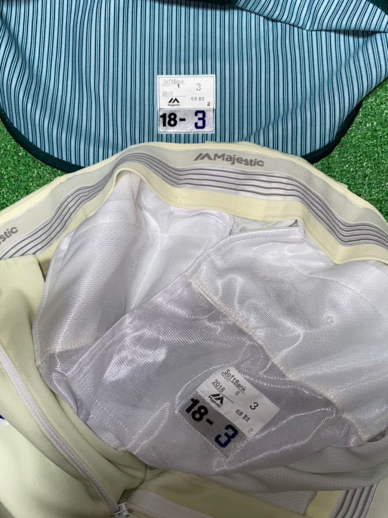 福岡ソフトバンクホークス3 松田宣浩 2018 HAWKS 80th 南海復刻 福岡ソフトバンクホークス3 松田宣浩 2018 HAWKS 80th 南海復刻