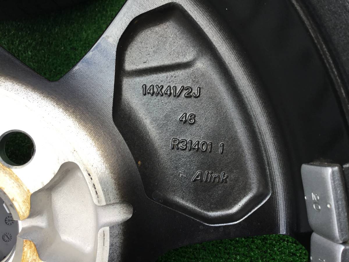 ヤフオク! - 新車外し 日産サクラ 純正 アルミホイール タイ...