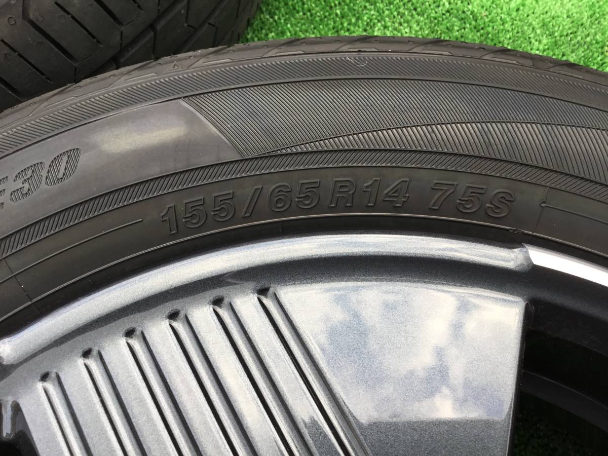 ヤフオク! - 新車外し 日産サクラ 純正 アルミホイール タイ...