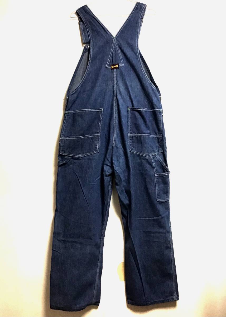 良品 50s BIG SMITH Vintage デニム オーバーオール ワークウエア 黒