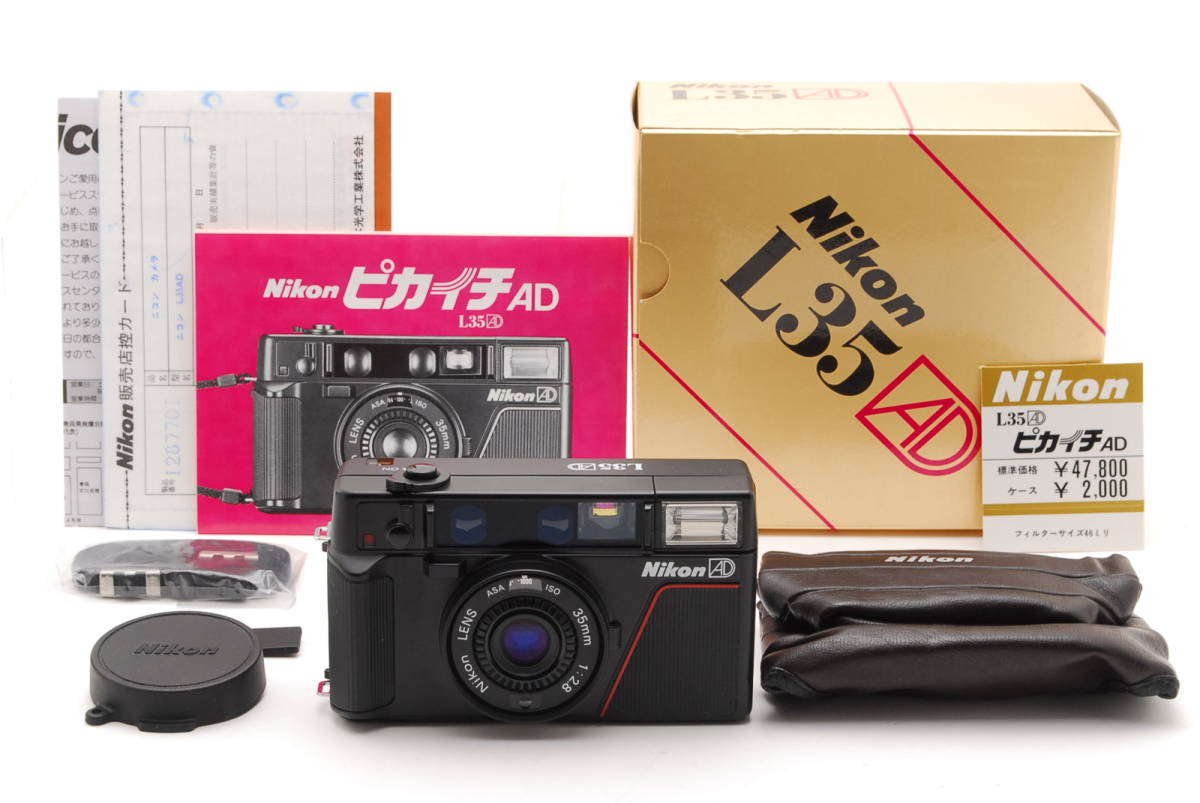 未使用】ISO 1000 Nikon L35 AD L35AD Point & Shoot Camera Pikaichi