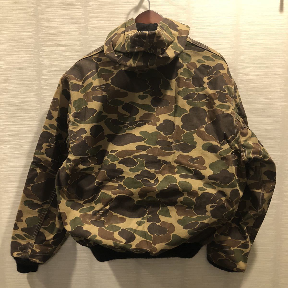 USA製 CARHARTT カーハート アクティブジャケット カモ柄 XL ダック