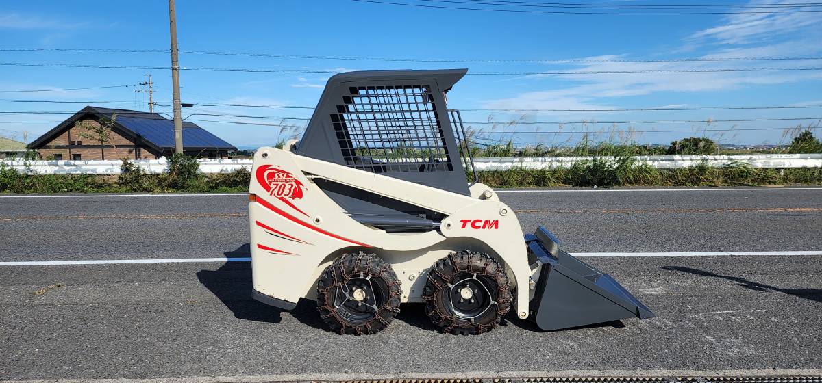 Yahoo!オークション - TCM 703 スキッドステアローダー ボブ Yahoo!オークション - TCM 703 スキッドステアローダー ボブ