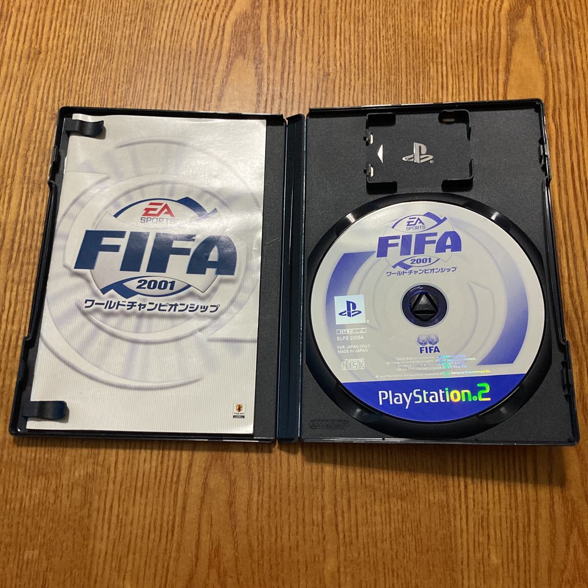 【送料無料】PS2ソフト　FIFA2001ワールドチャンピオンシップ