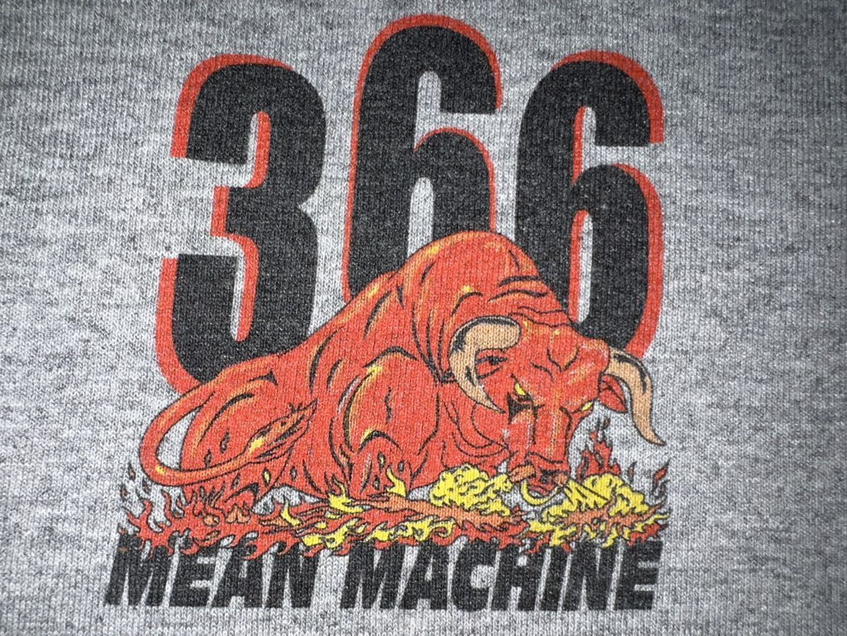  б/у прекрасный товар made in USA 366 mean machine army training squadron shirt JERZEES производства M размер серый 