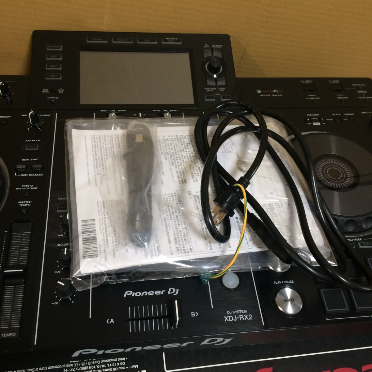 pioneer XDJ-RX2 2ch rekordbox ライセンスキー 付属 DJシステム pioneer XDJ-RX2 2ch rekordbox ライセンスキー 付属 DJシステム