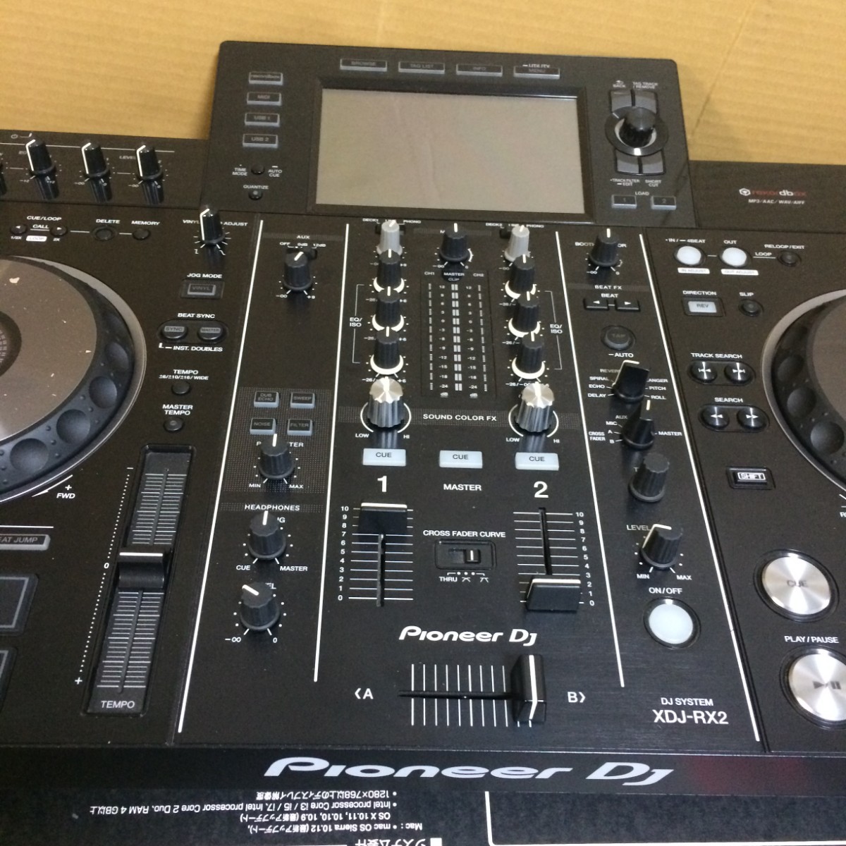 pioneer XDJ-RX2 2ch rekordbox ライセンスキー 付属 DJシステム pioneer XDJ-RX2 2ch rekordbox ライセンスキー 付属 DJシステム