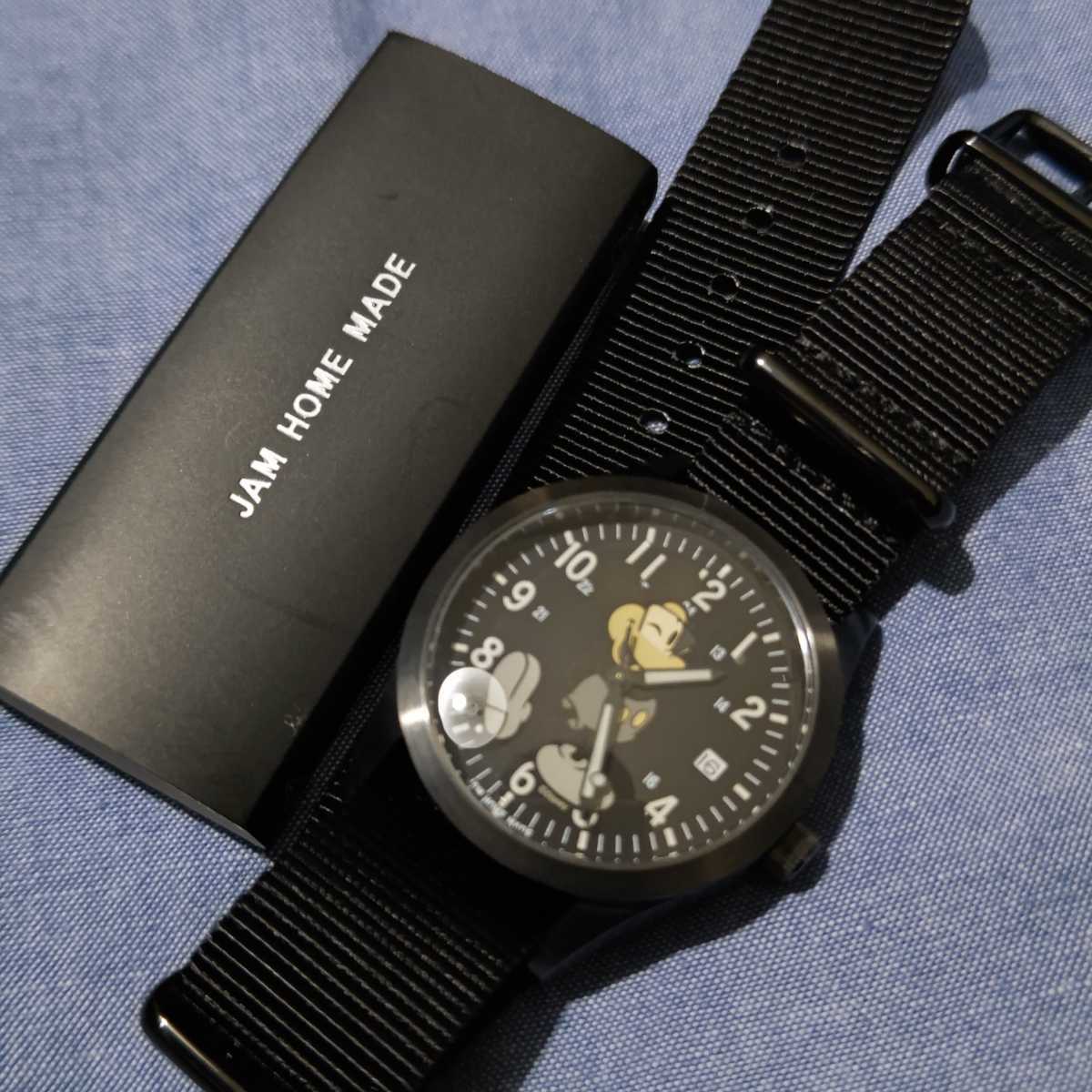 JAM HOME MADE シークレット ミッキー モノクロ AUTOMATIC MECHANICAL