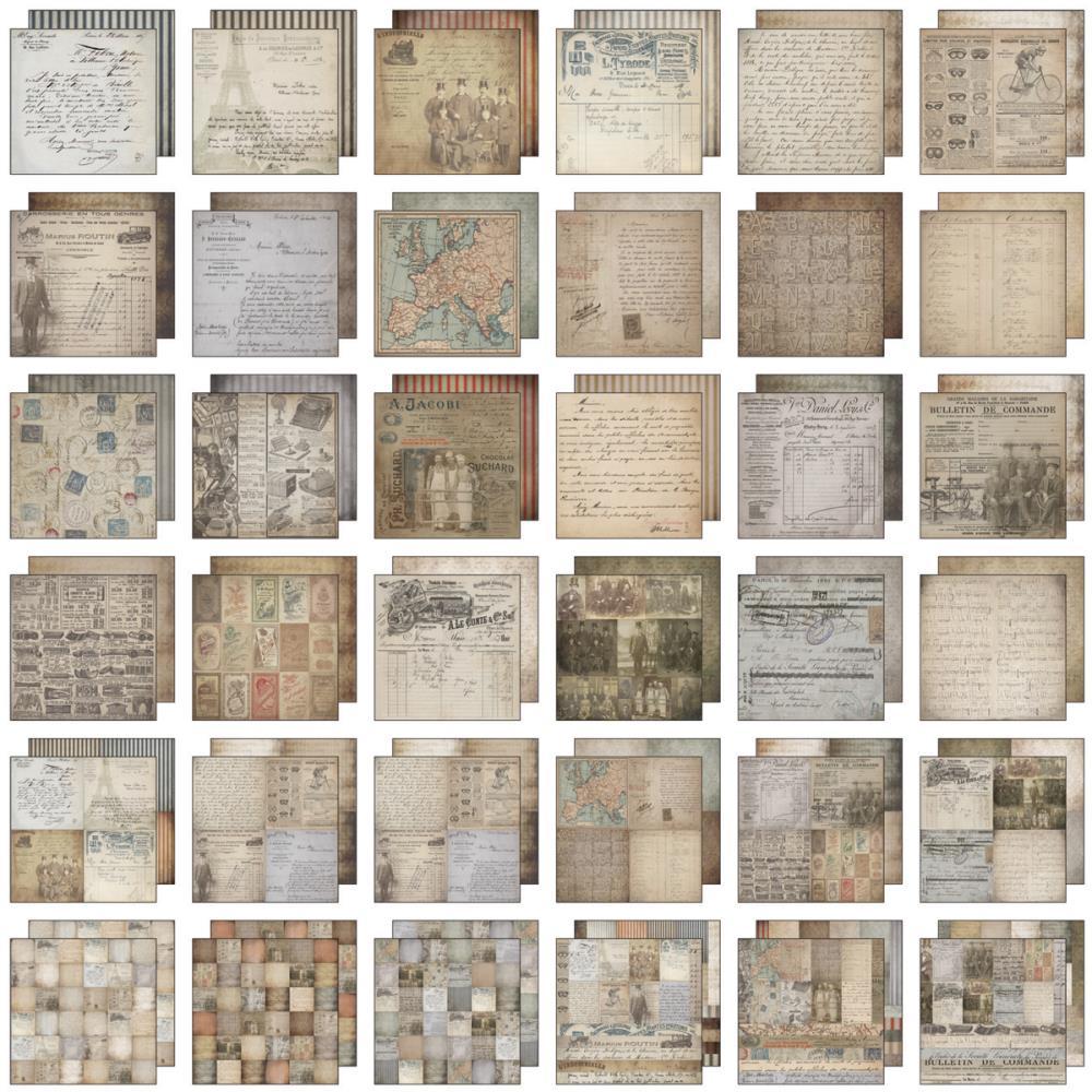 Tim Holtz 12インチ パターンペーパー French Industrial Tim Holtz 12インチ パターンペーパー French Industrial
