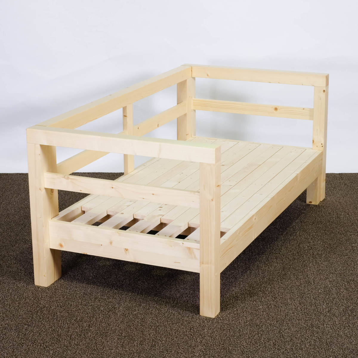  new goods Northern Europe pine sofa bed frame single goods . length sofa bed natural Country semi single 2 person 3 person rack base bad duckboard li rear 