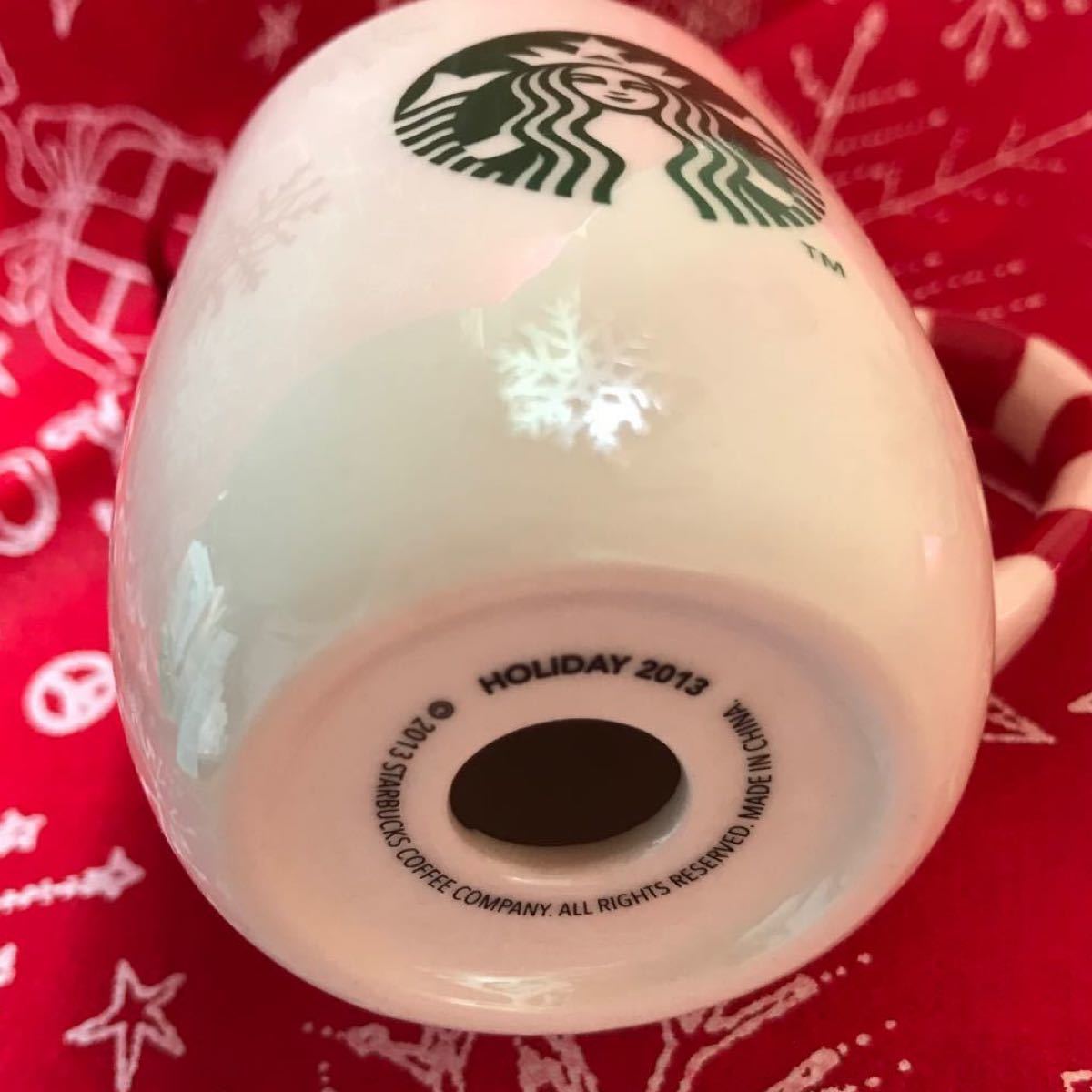 新品・未使用！スターバックス STARBUCKS  ホリデーミニポーチ&キャンディケーンカップオーナメント クリスマス