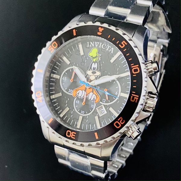 中古】 48mm グーフィー ディズニー 【高級時計インビクタ】INVICTA