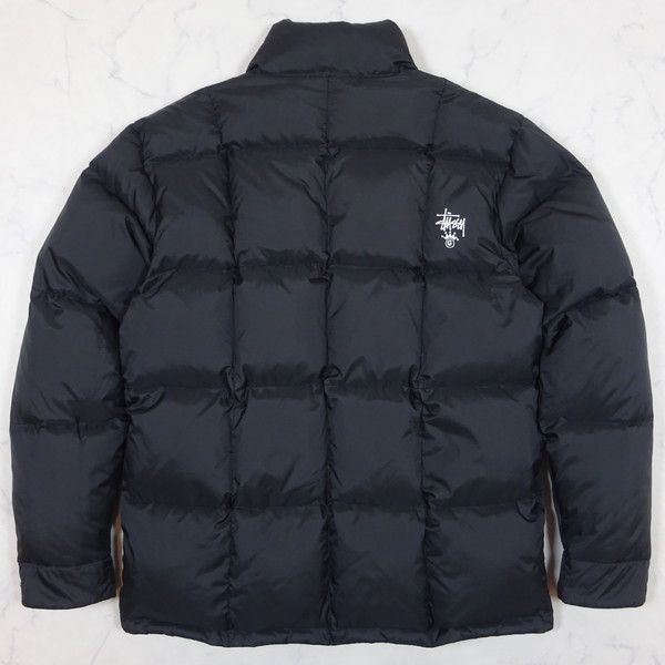 クリスマスファッション stussy リバーシブル ブルゾン ジャケット 黒