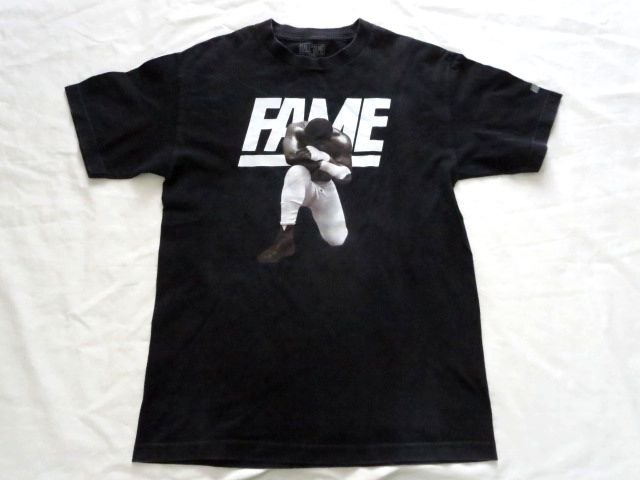  б/у одежда Mike Thai son футболка #2 HALL OF FAME отверстие obfeim