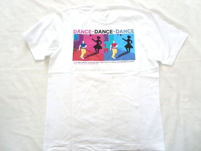 未使用UTユニクロ 村上春樹Tシャツ ダンス・ダンス・ダンス S 佐々木マキ_画像1