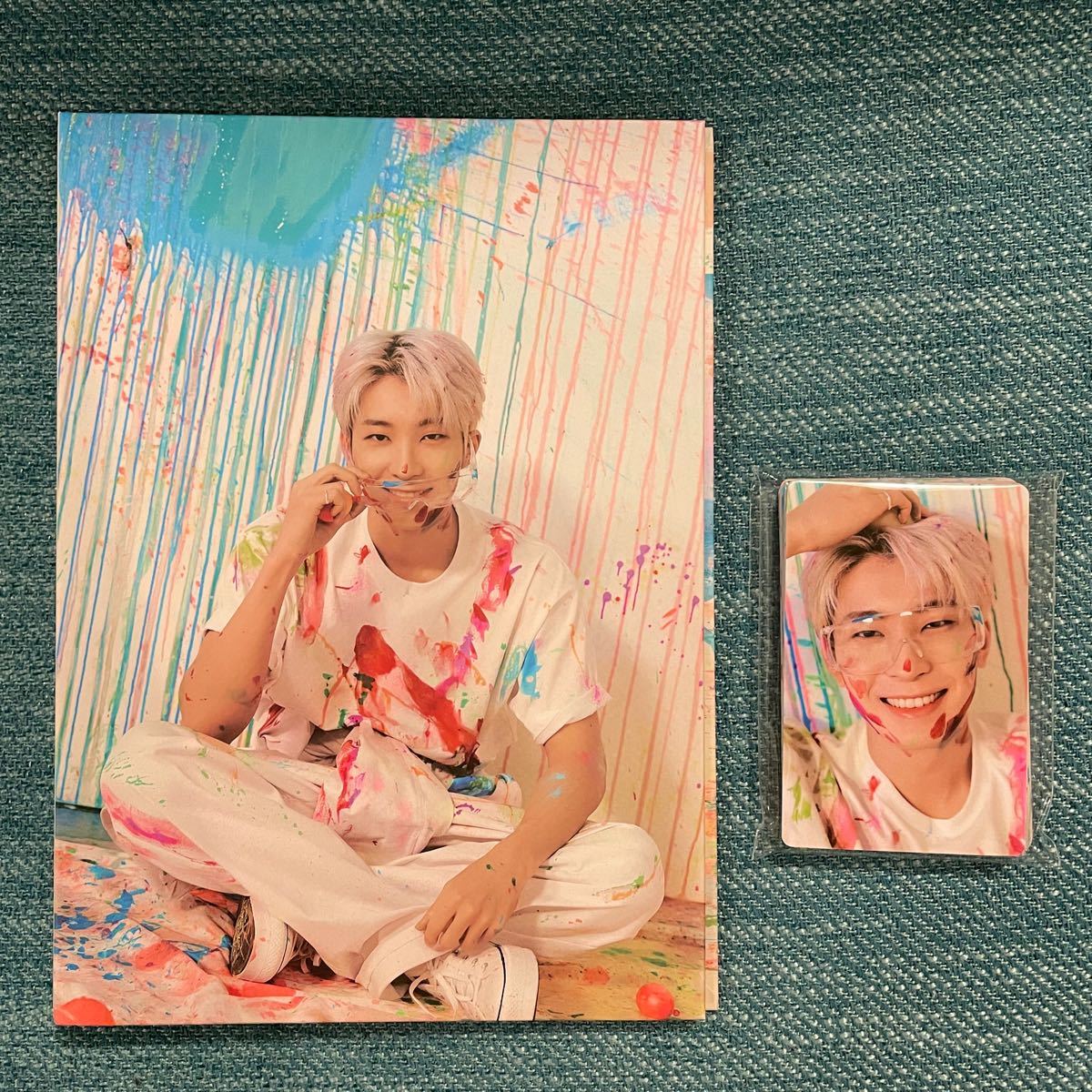SEVENTEEN FACE THE SUN carat盤 ウォヌ バインダー&トレカ(24 SEVENTEEN FACE THE SUN carat盤 ウォヌ バインダー&トレカ(24