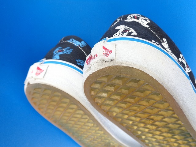 11712■ VANS SANTACRUZ SLIP ON バンズ サンタクルーズ スリッポン 黒 28 cm 545945-0001 V98_画像8