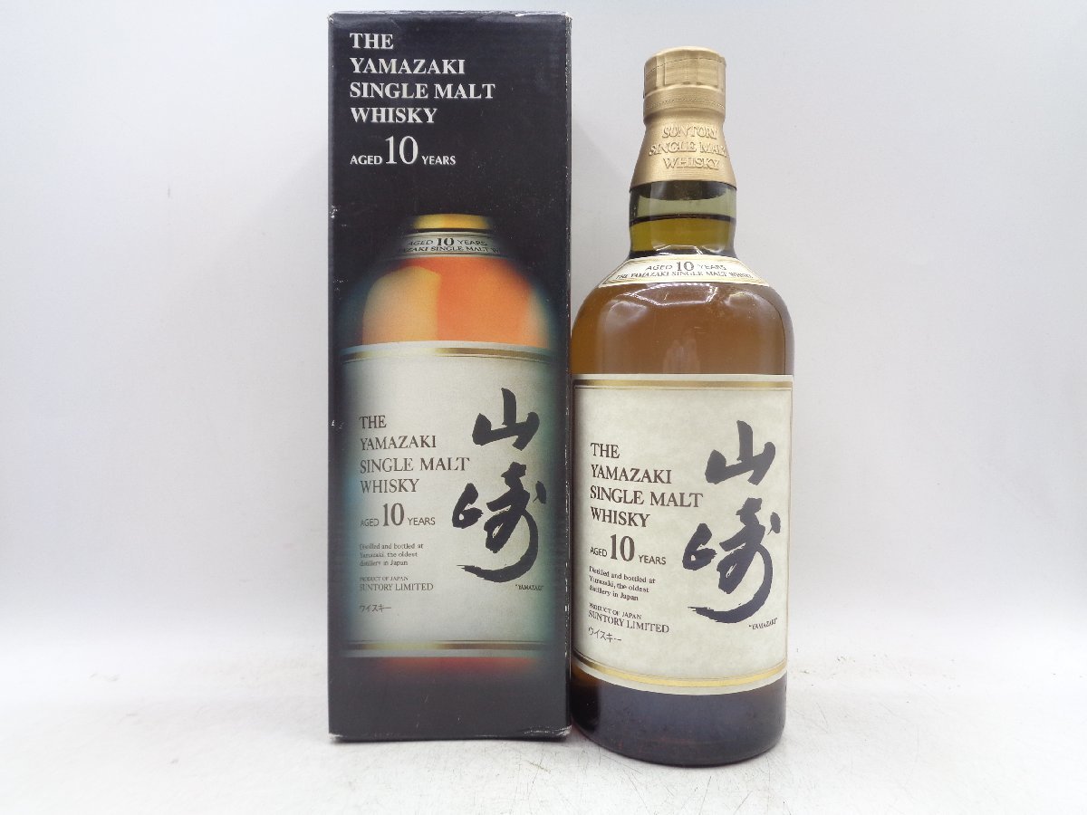 SUNTORY WHISKY サントリー シングルモルト ウイスキー 山崎 10年