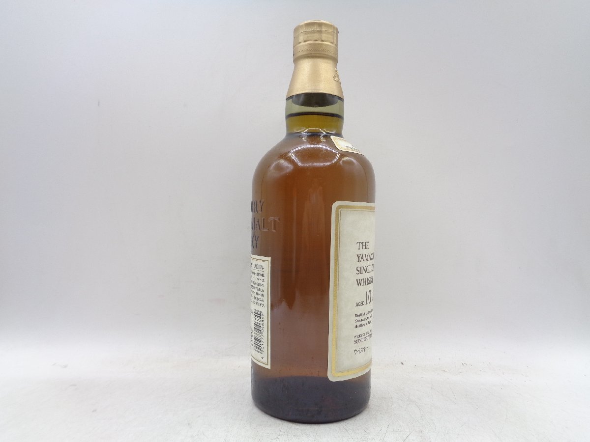 SUNTORY WHISKY サントリー シングルモルト ウイスキー 山崎 10年